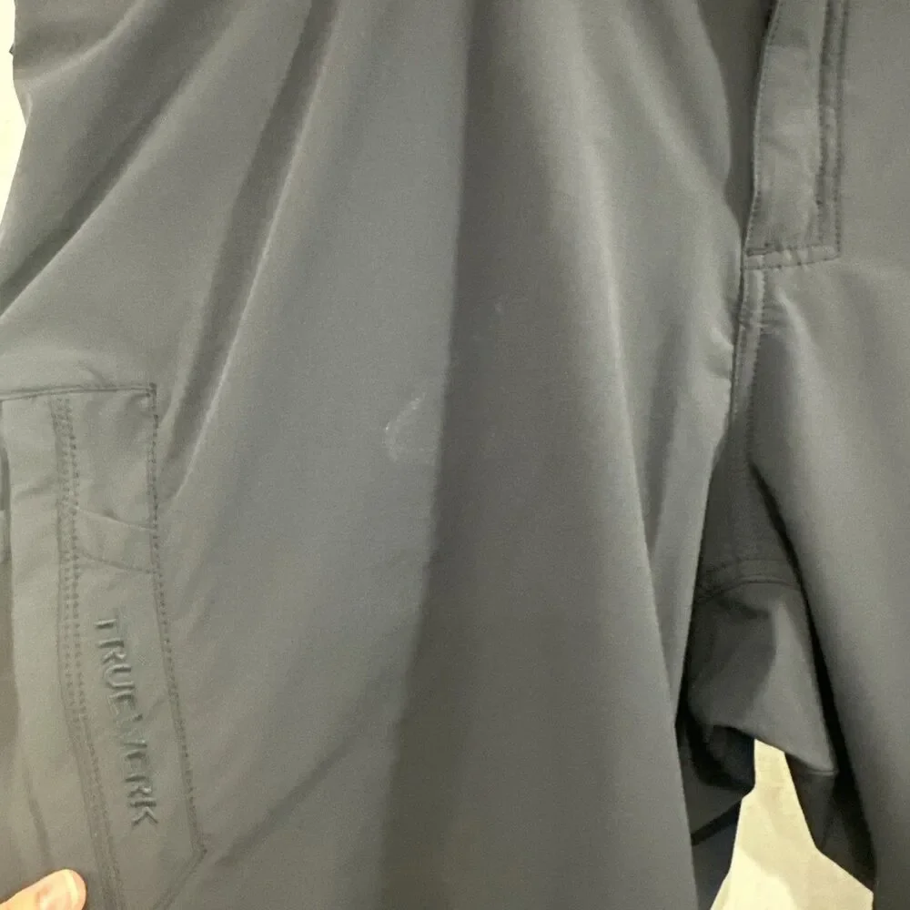 Truewerk T1 Werkshort Blue Shorts Mens Sz 42 Long Outdoor Utility Cargo Stretch
